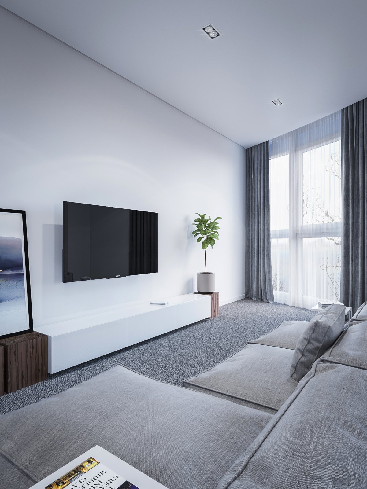 ТВ зона Минимализм