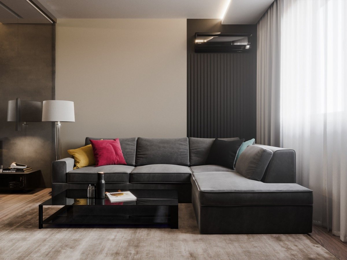 Гостиная Минимализм малогабаритная