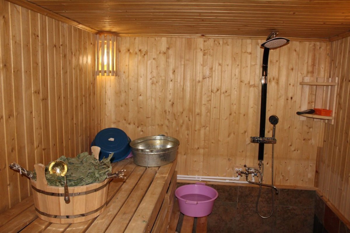 Отделка бани