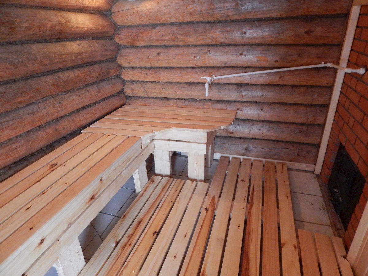 Отделка бани 2 на 2