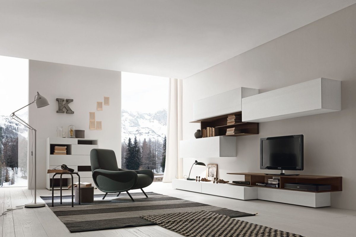 Гостиная в минималистичном стиле