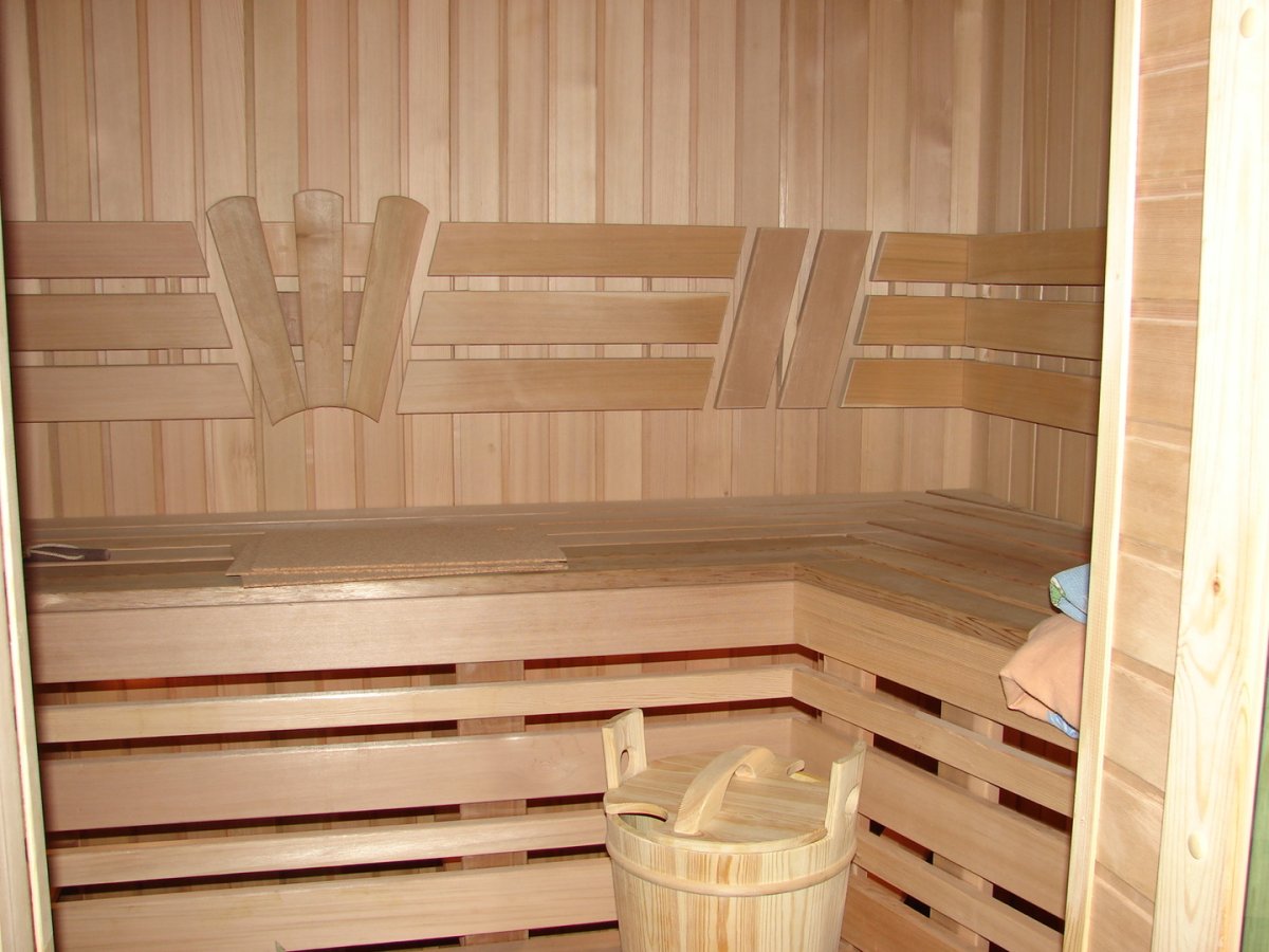 Отделка бани внутри