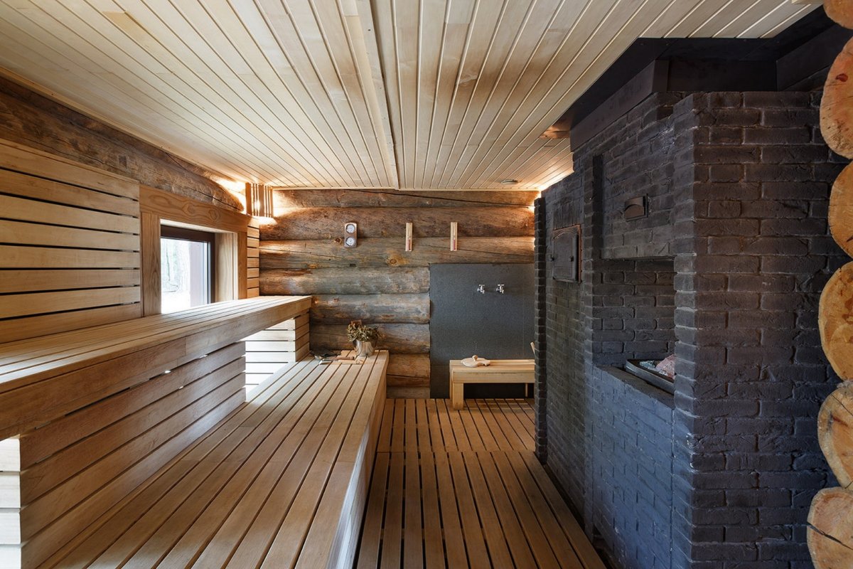 Внутренняя отделка бани
