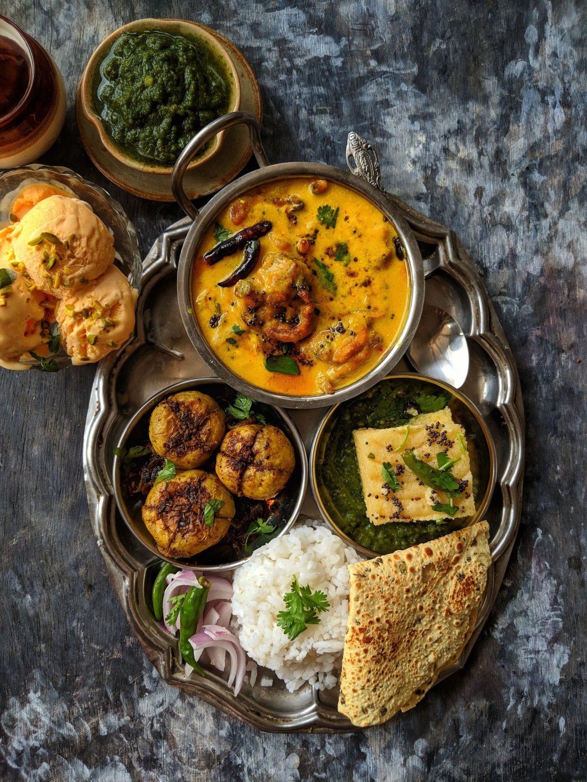 Тхали малайзийская кухня