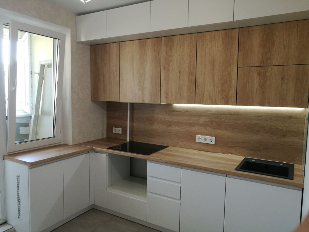 Дуб Бардолино серый кухня