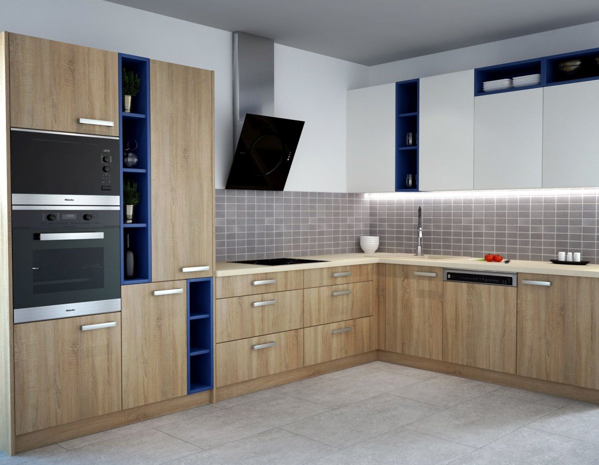 Кухня угловая ЛДСП