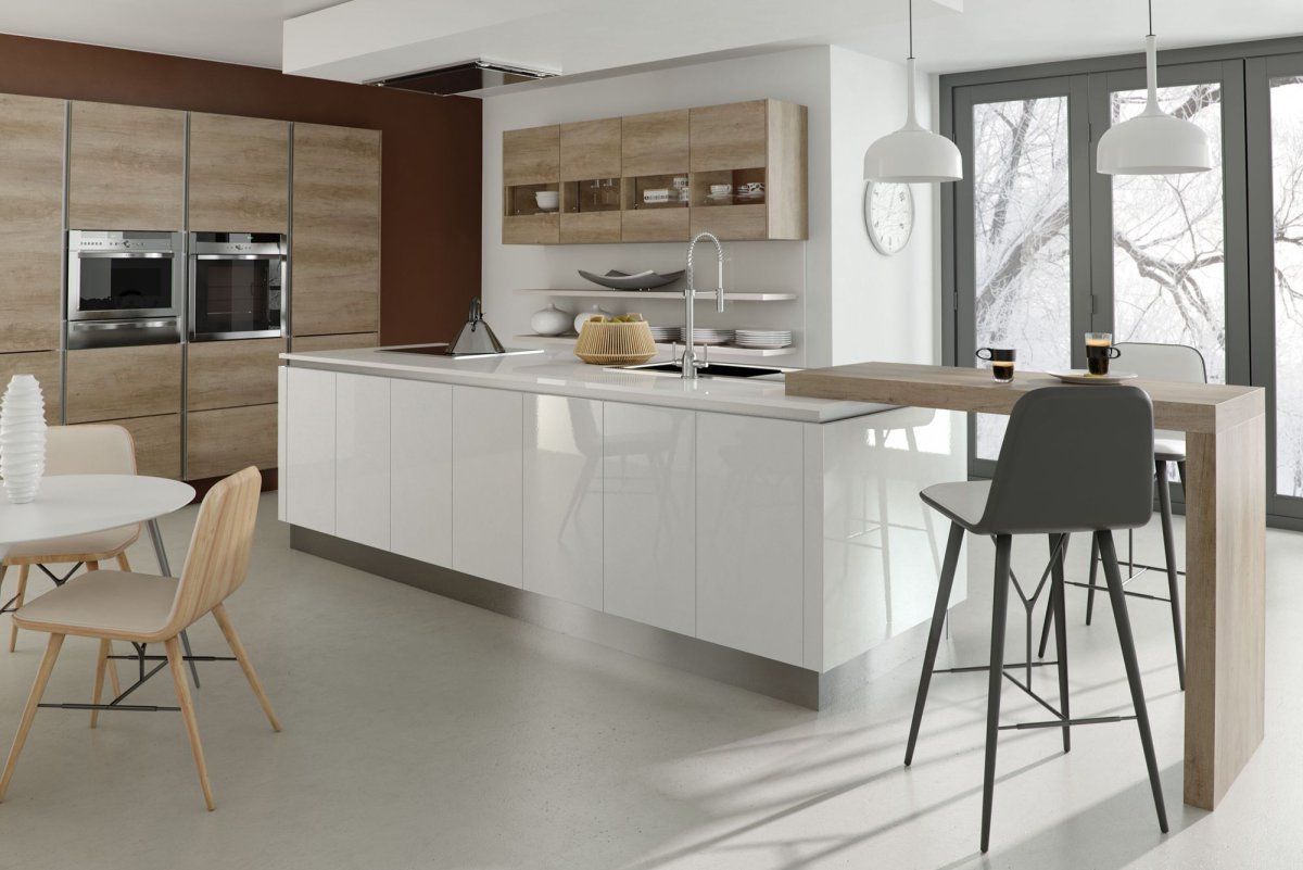 Дуб Небраска кухня