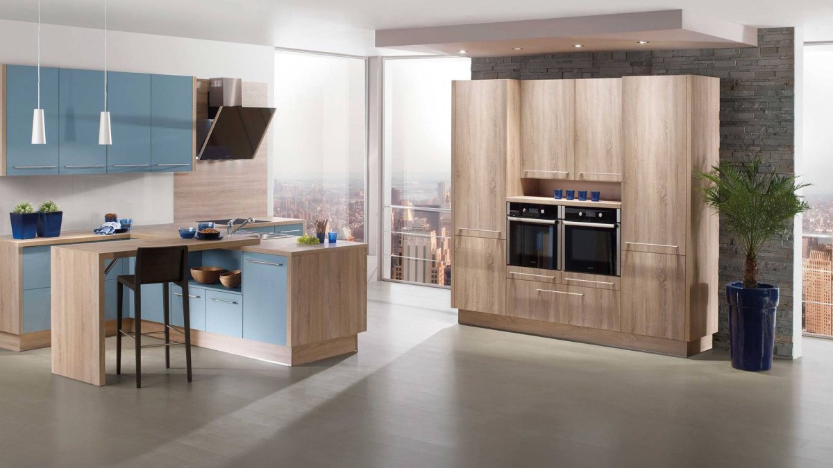 Кухни из ЛДСП В стиле лофт