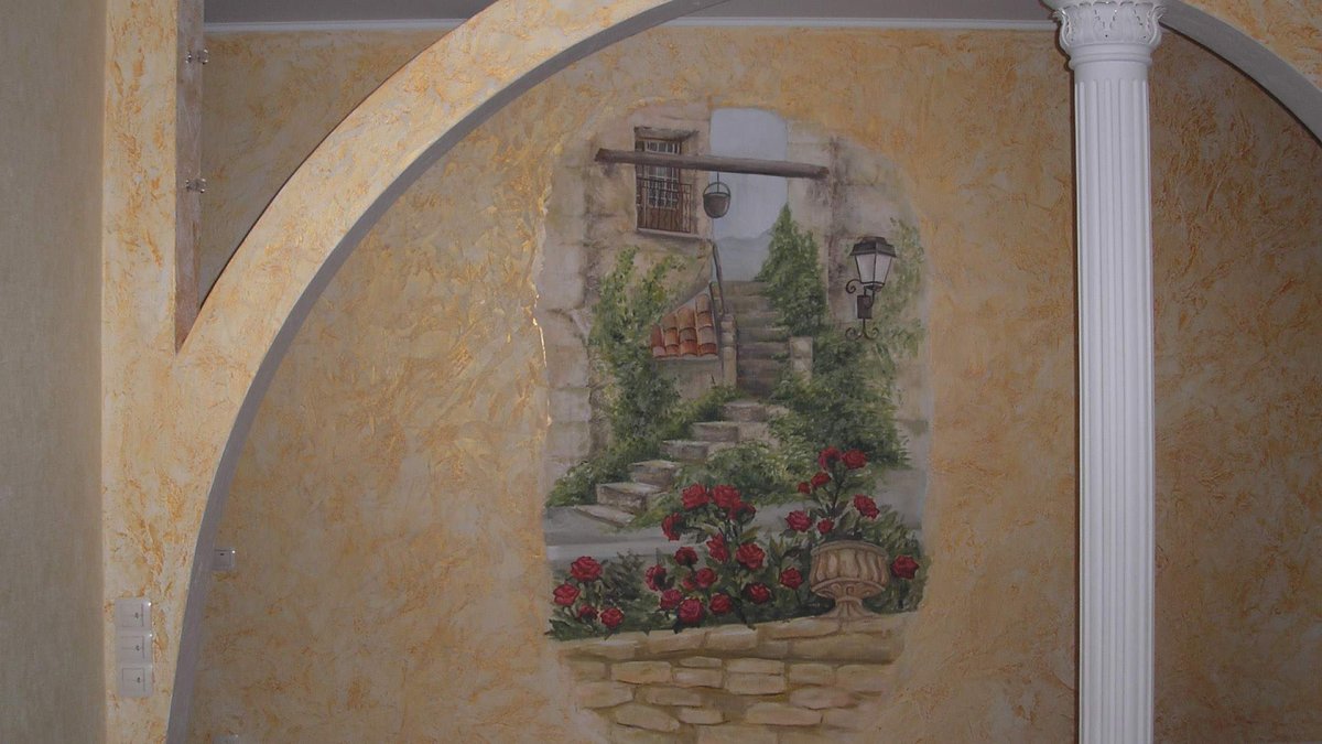 Декоративная штукатурка скала