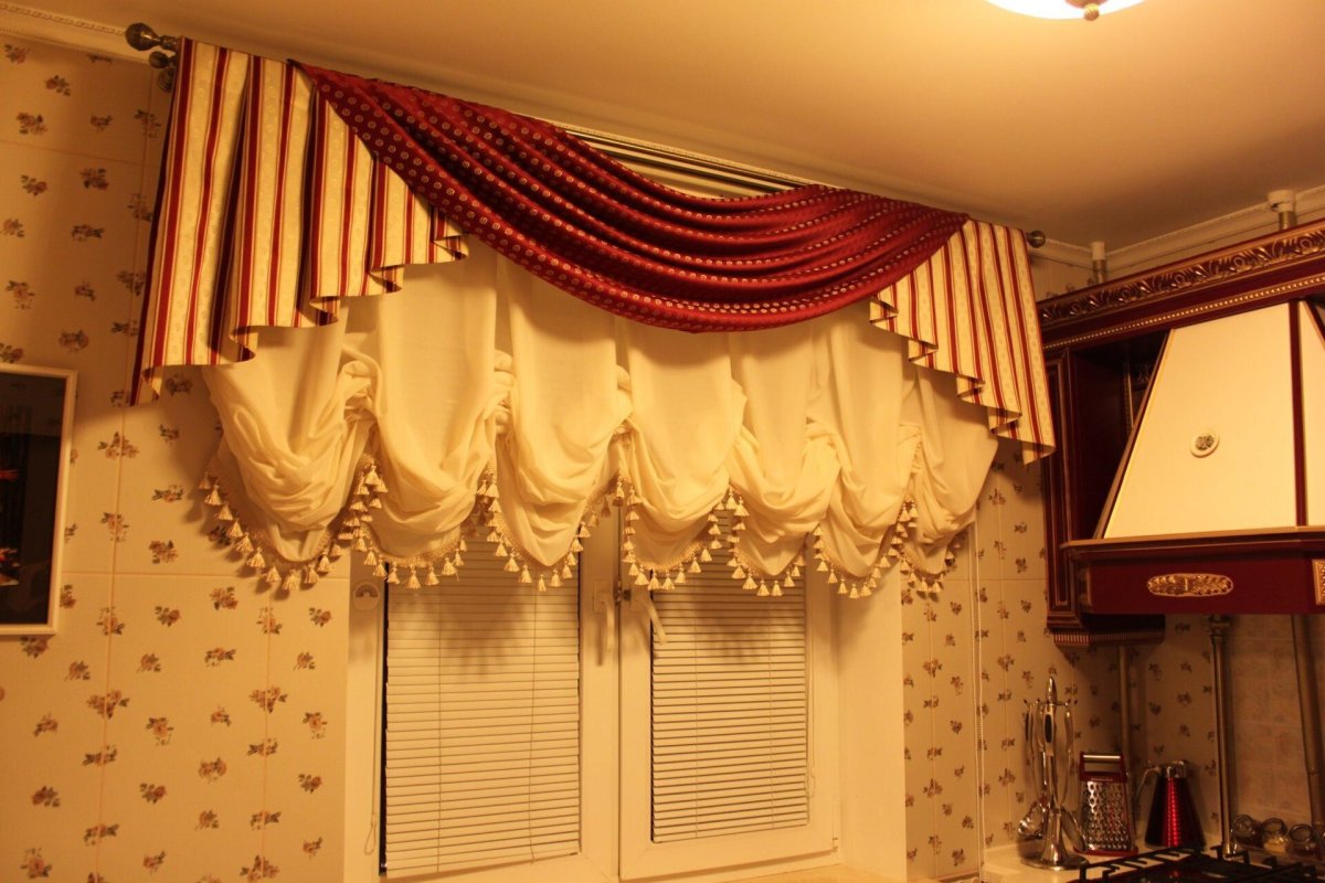 Тюль на кухню