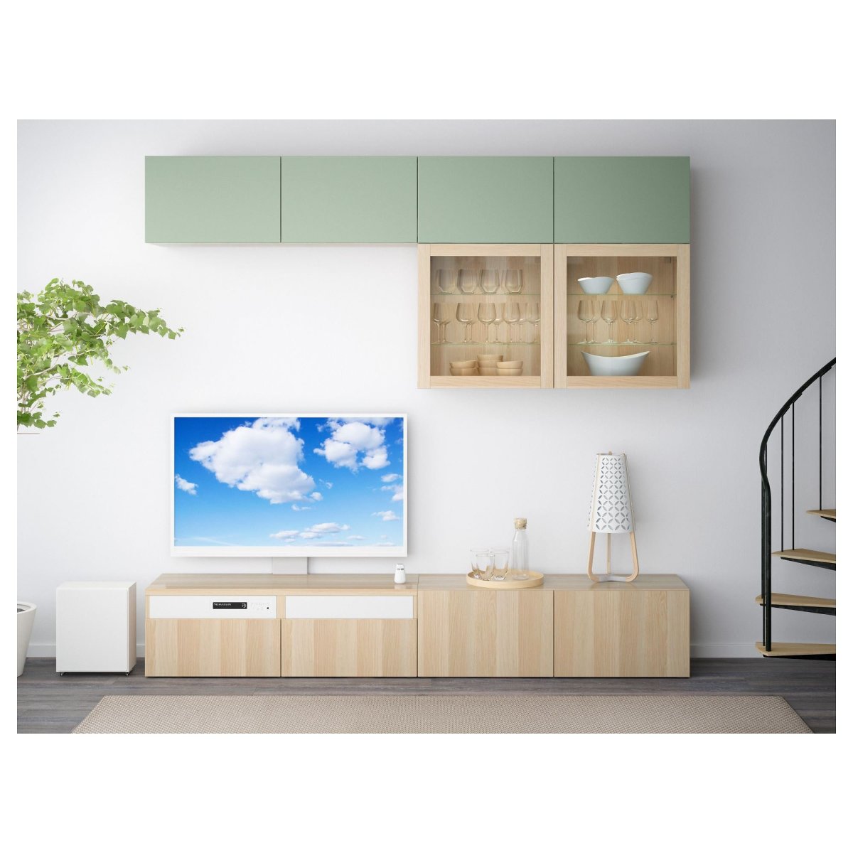 БЕСТО шкаф для ТВ икеа