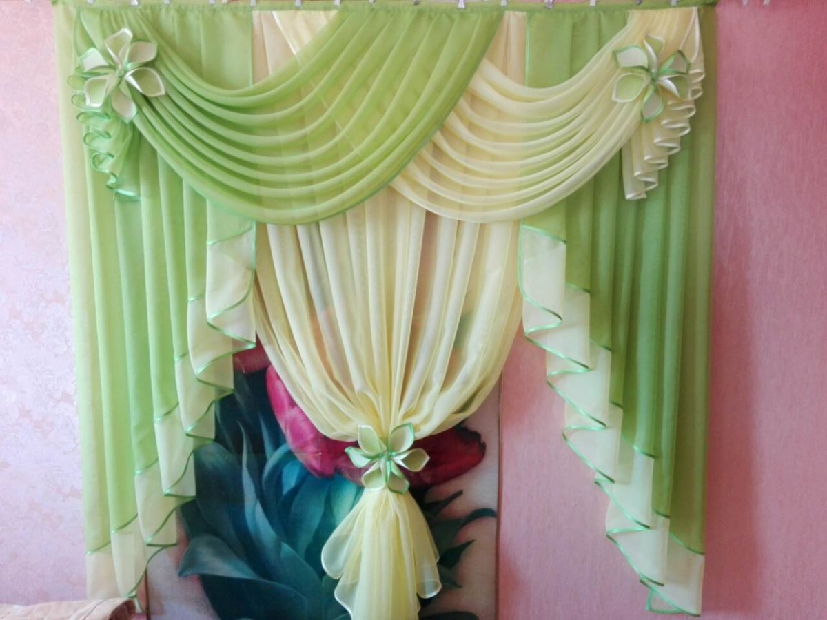 Ламбрекен на кухню