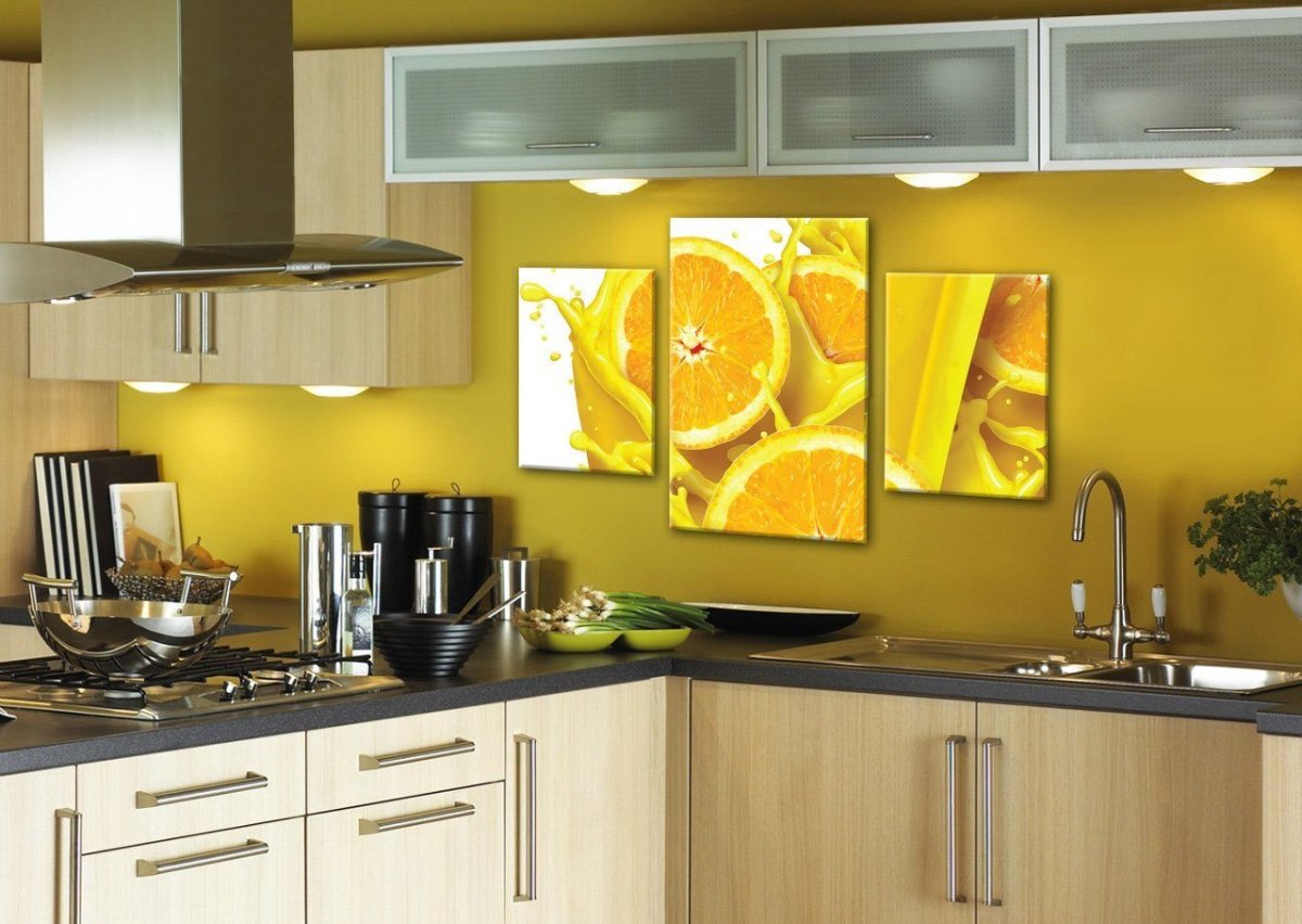 Панно на кухню на стену над столом