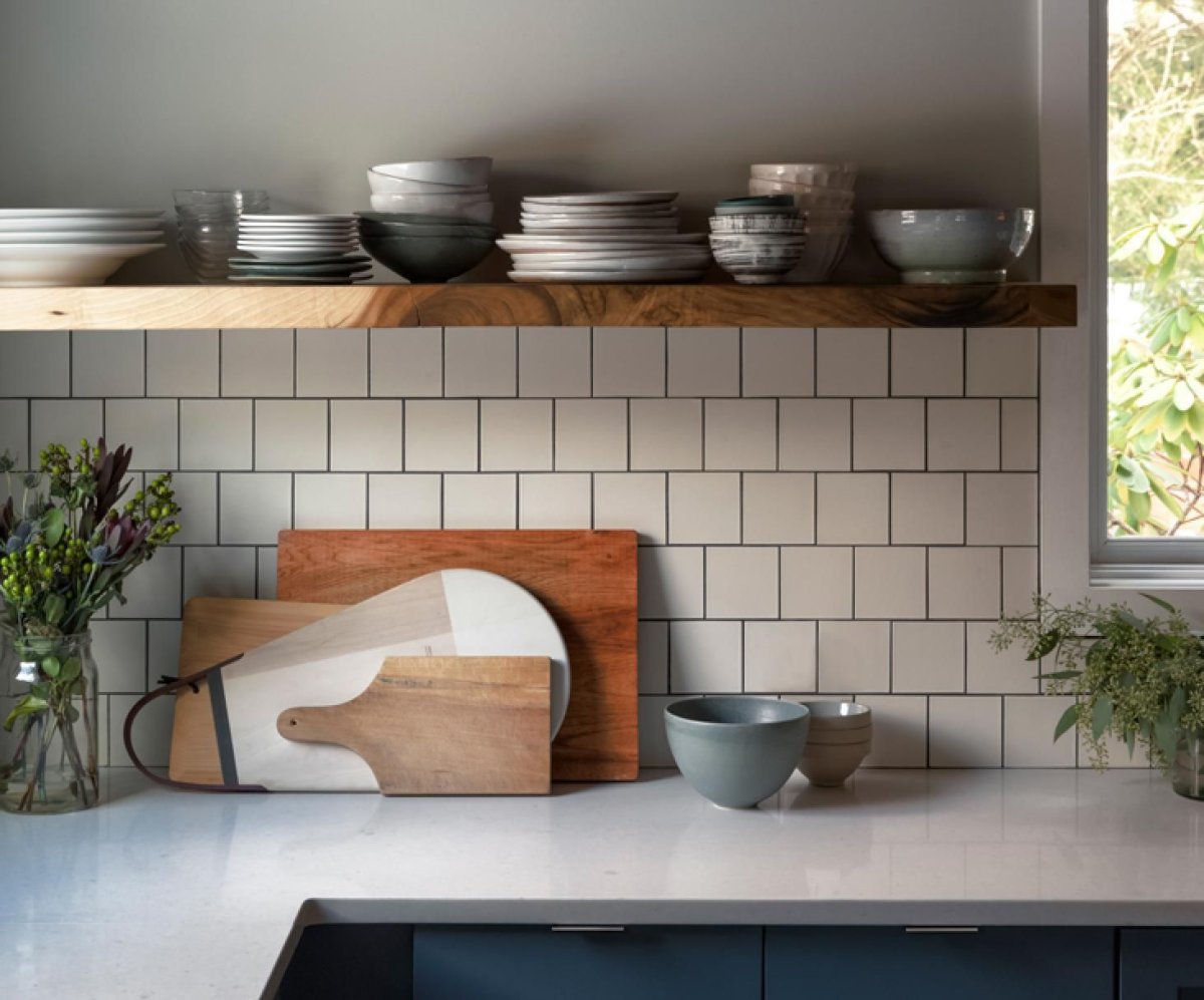 Мрамор в интерьере кухни