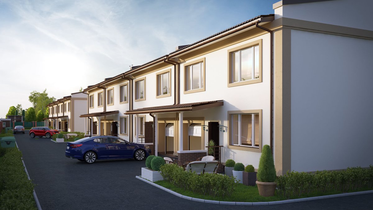 Таунхаус внутри интерьер