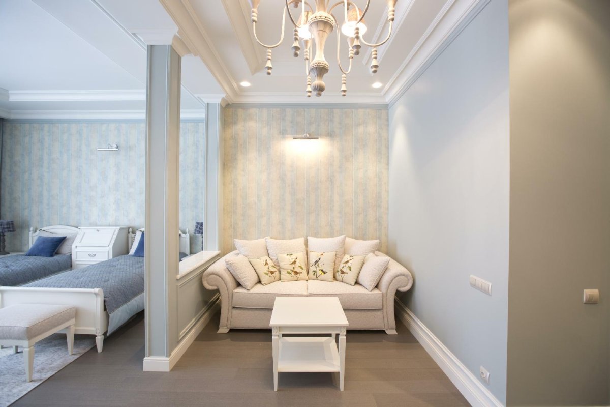 Интерьер двухэтажного таунхауса