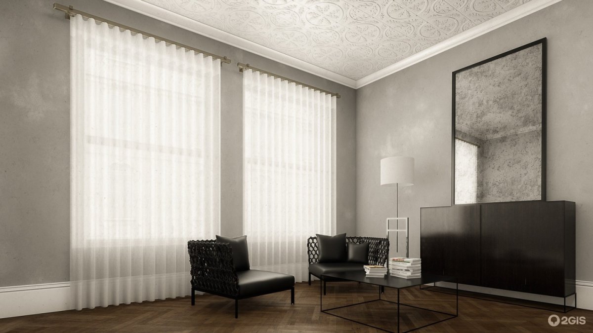 Карниз в спальню