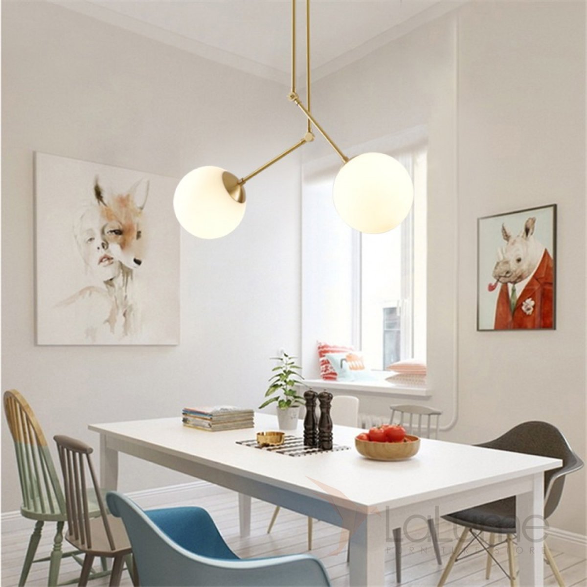 Светильники над кухонным гарнитуром