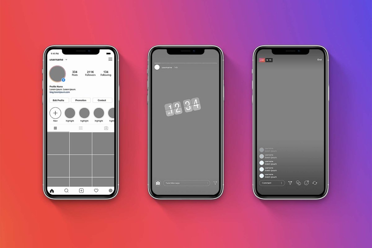 Мокап сторис