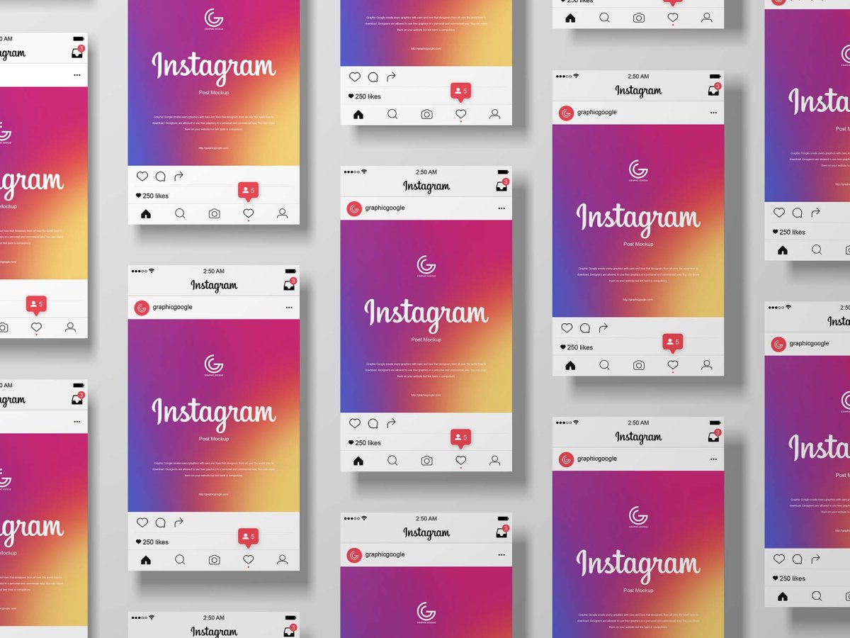 8 March Instagram Post Mock up