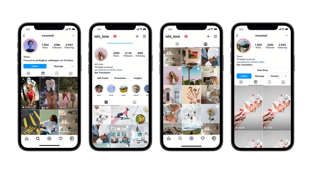 Мокап пост в Инстаграм
