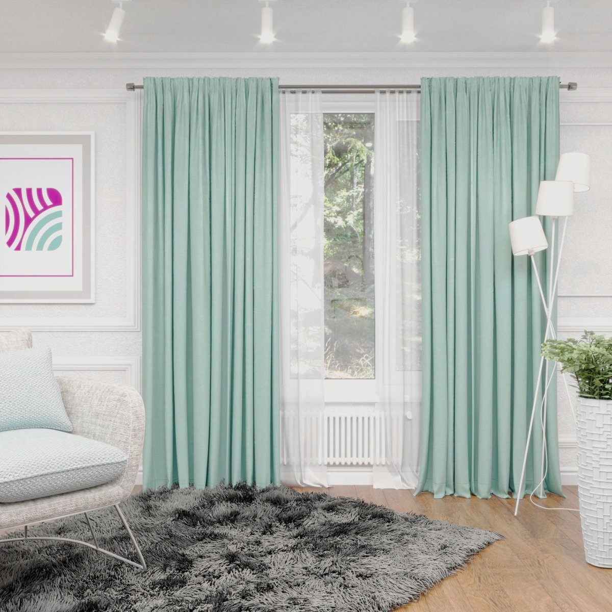 Занавески в спальню