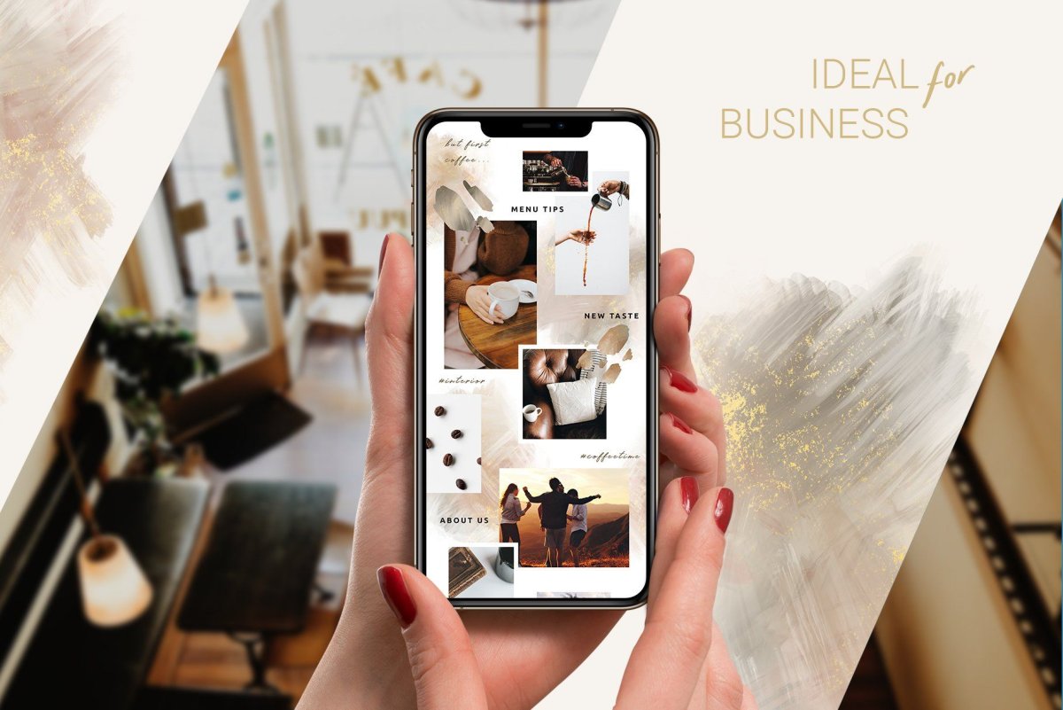 Mockup рамка в комнате крупно