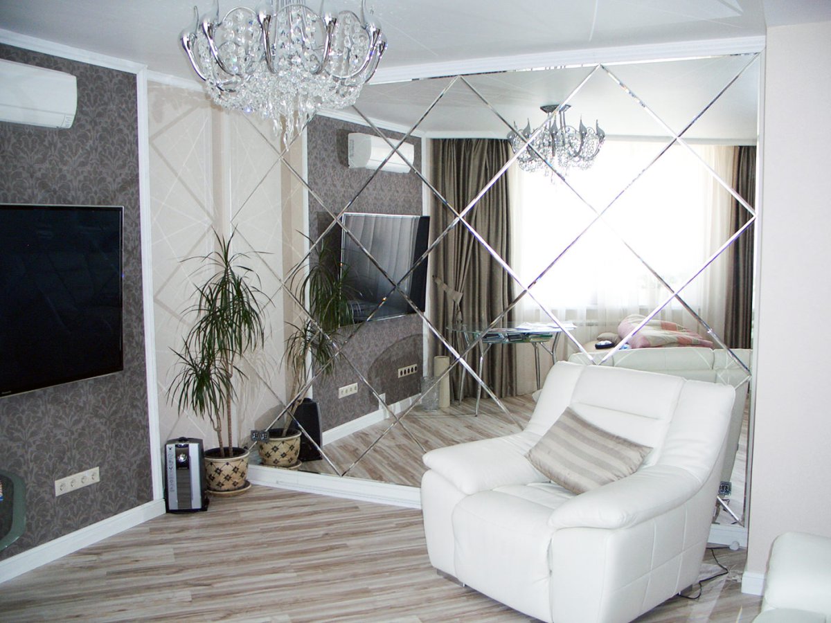 Зеркало 180 на 80 с фацетом