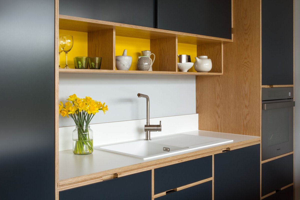 Кухня каркас фанера