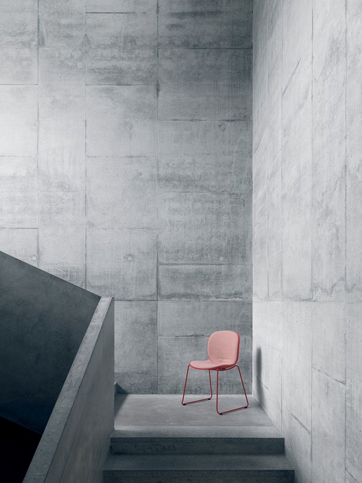 Окрашенный бетон в интерьере