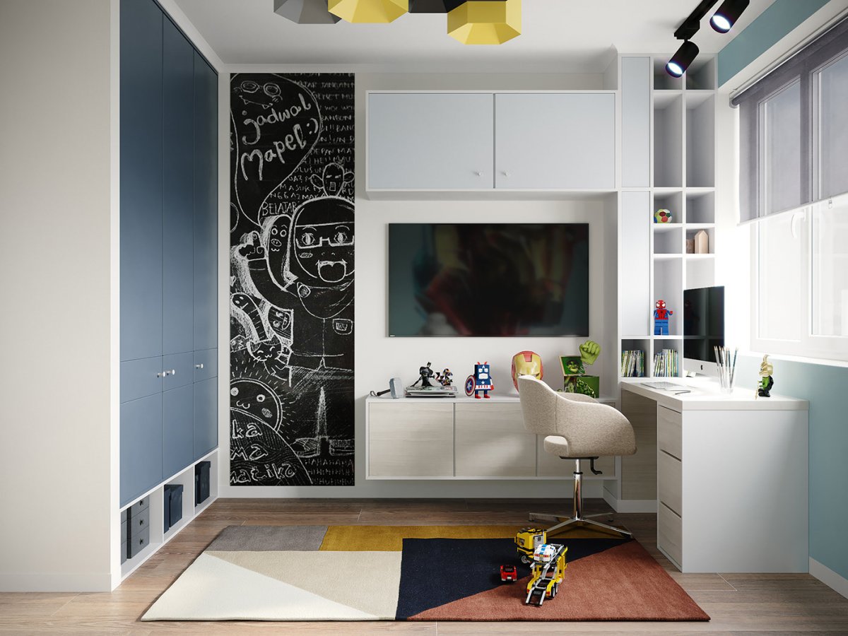 Интерьер для мальчика 8 лет