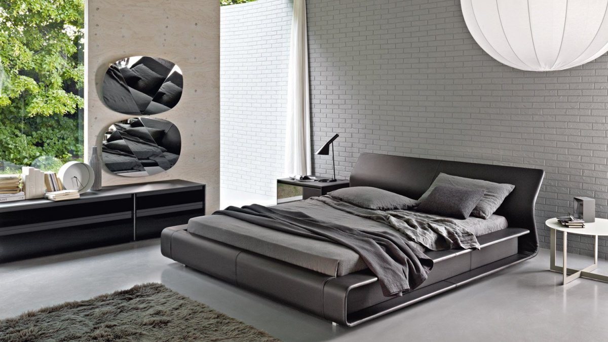 Кровать в футуристическом стиле