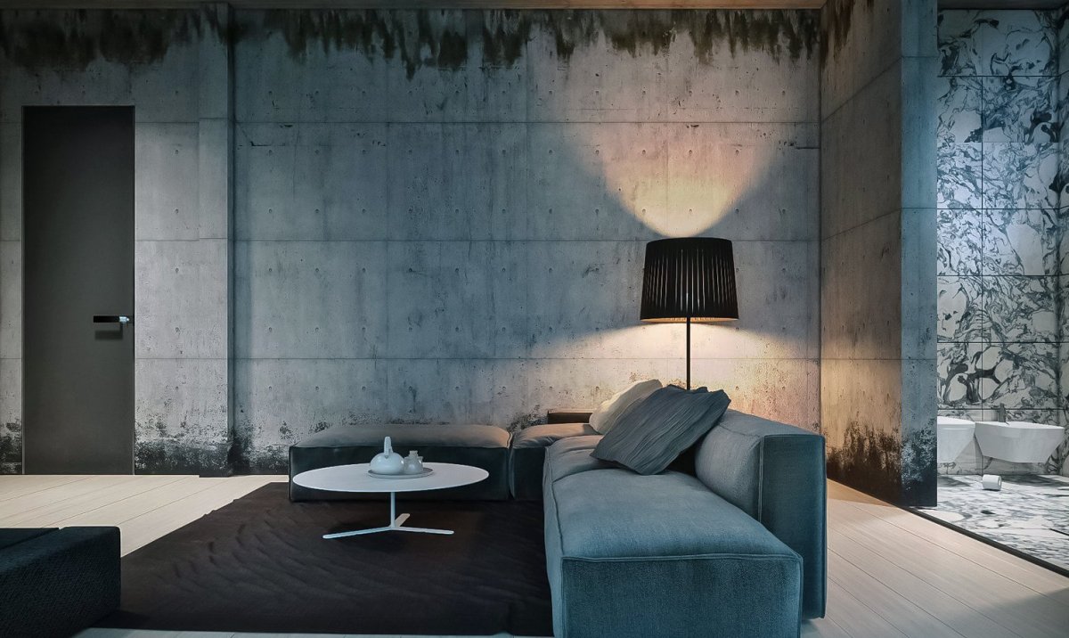 Бетон лофт грей LM 9342