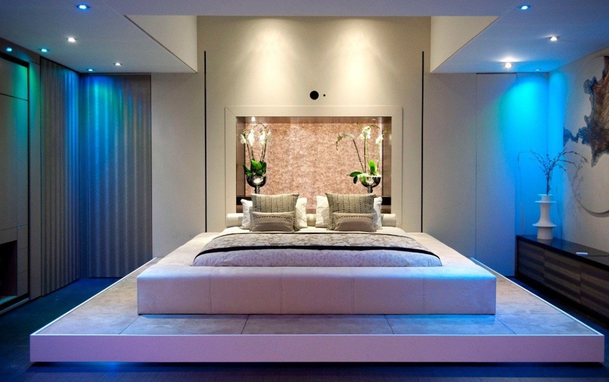 Футуристическая кровать