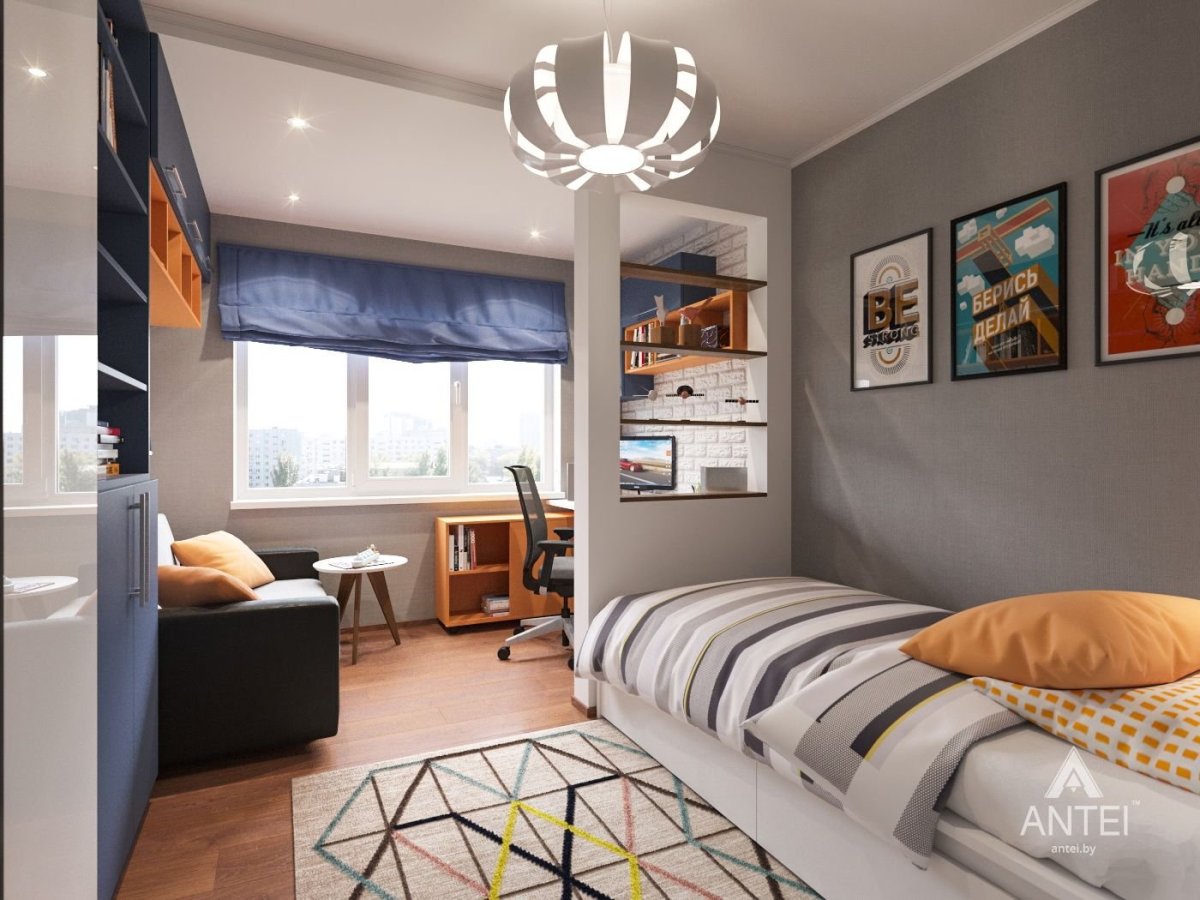 Интерьер детской для подростка мальчика