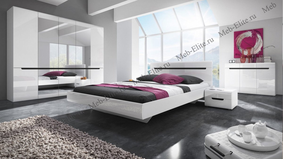 Кровать двуспальная Hitec