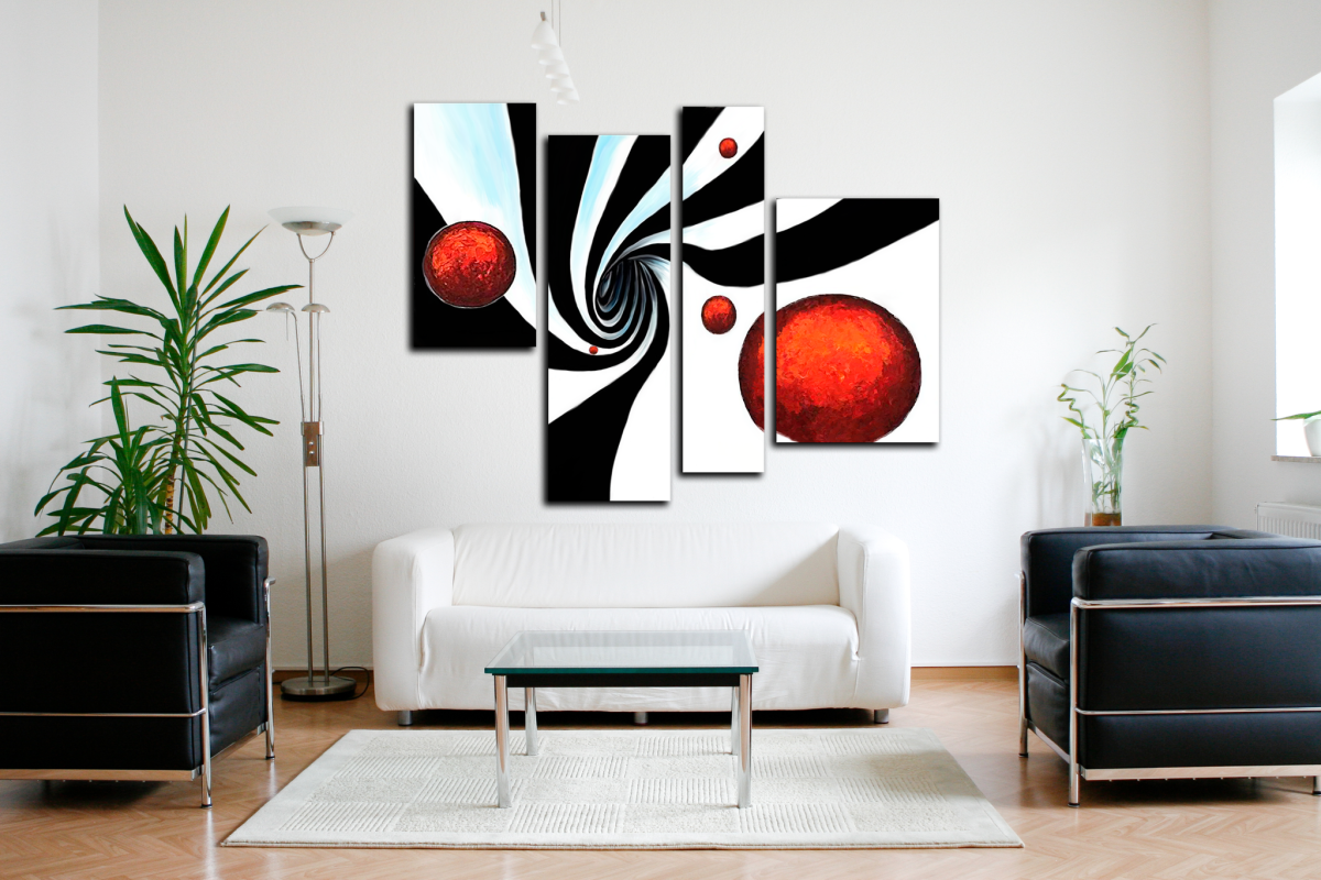 Картина белые каллы в гостинной