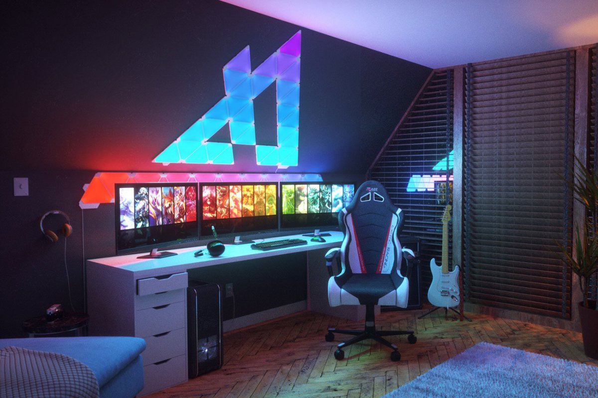 Подсветка в спальне