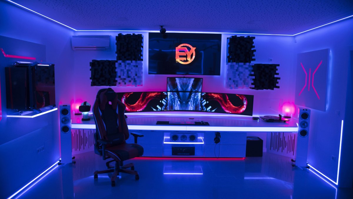 Неоновая краска для стен