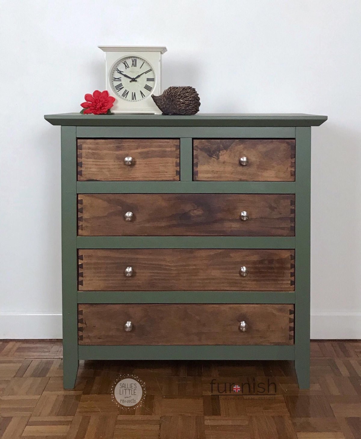 Комод Андерсон зеленый