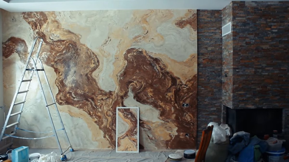 Венецианская штукатурка мрамор