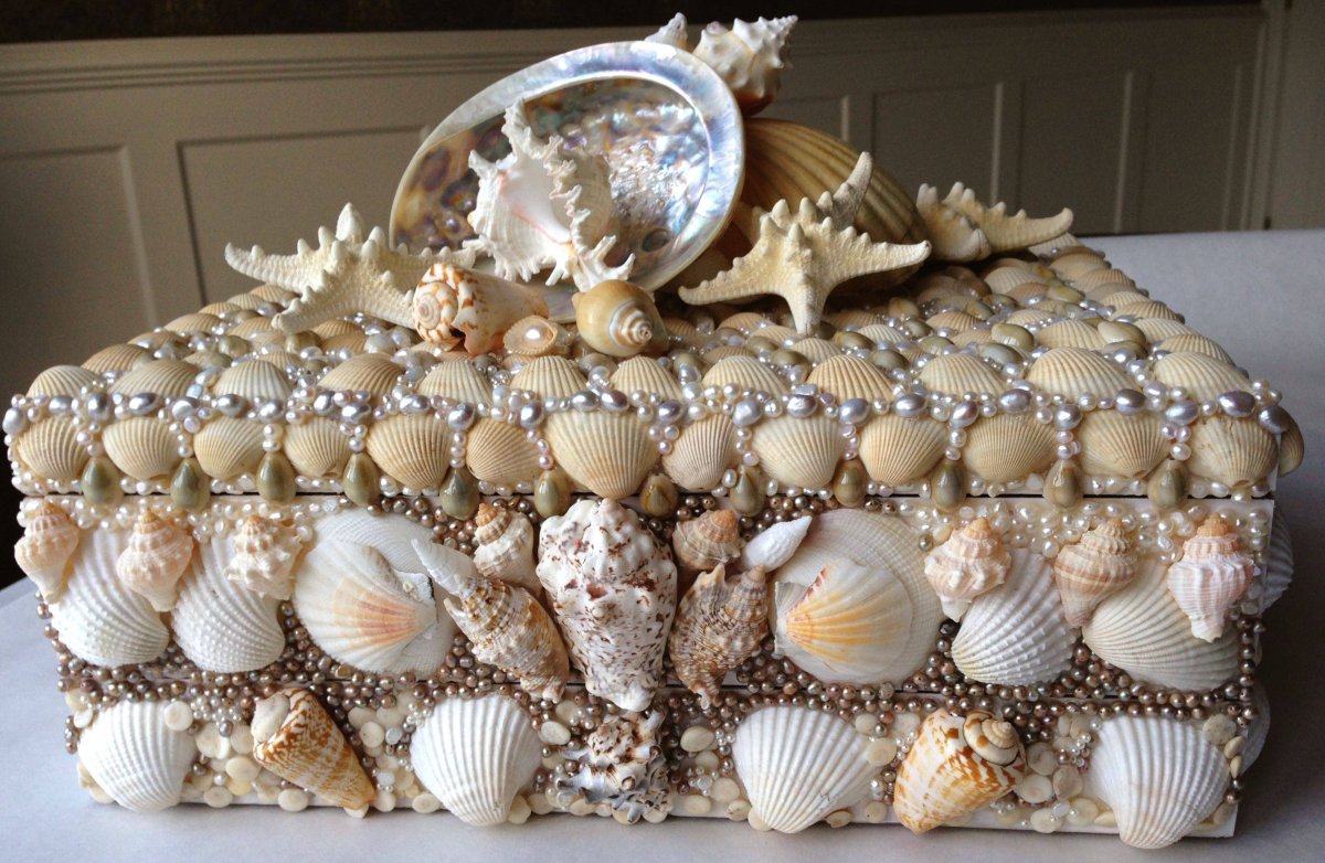 Декорированная Ракушка