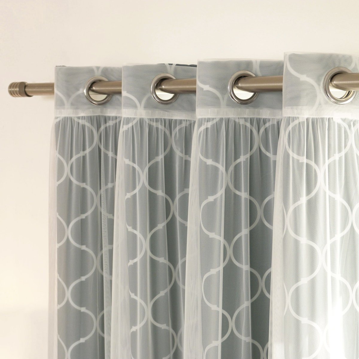 Тюль на кольцах