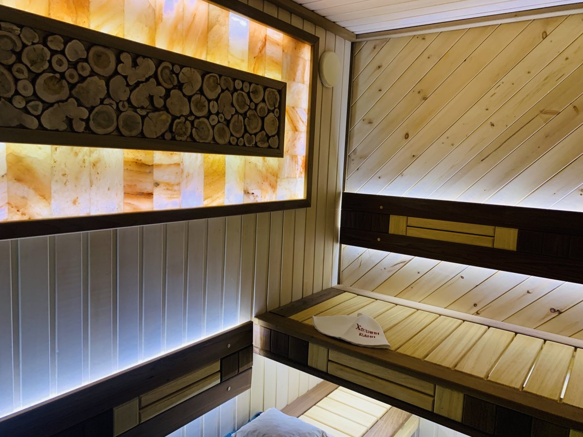 Отделка сауны под ключ