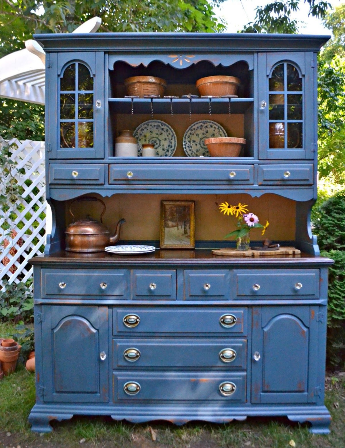 Farmhouse Decor Kitchen Hutch