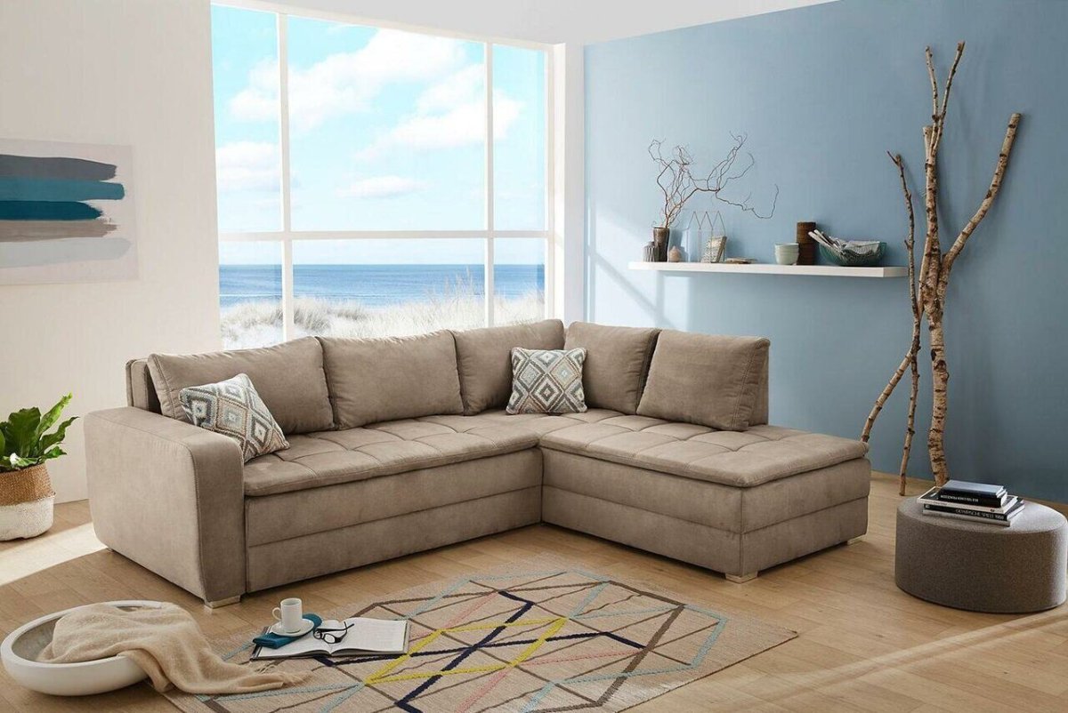 Маленький угловой диван в гостиную