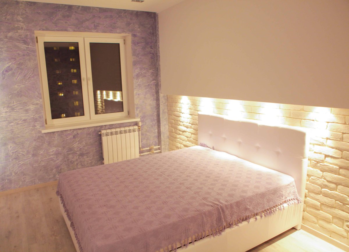 Венецианская штукатурка кирпичики