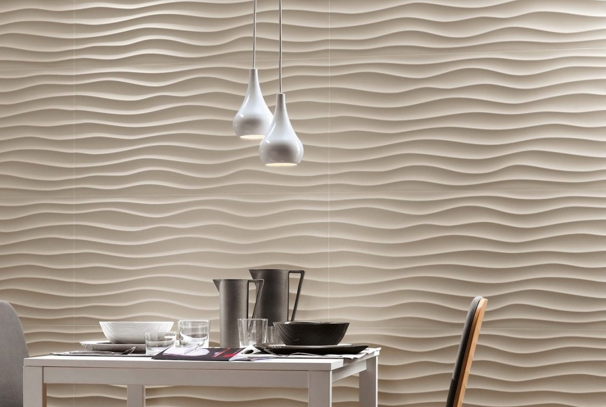 Плитка Atlas Concorde 3d Wall Design Dune White Matt