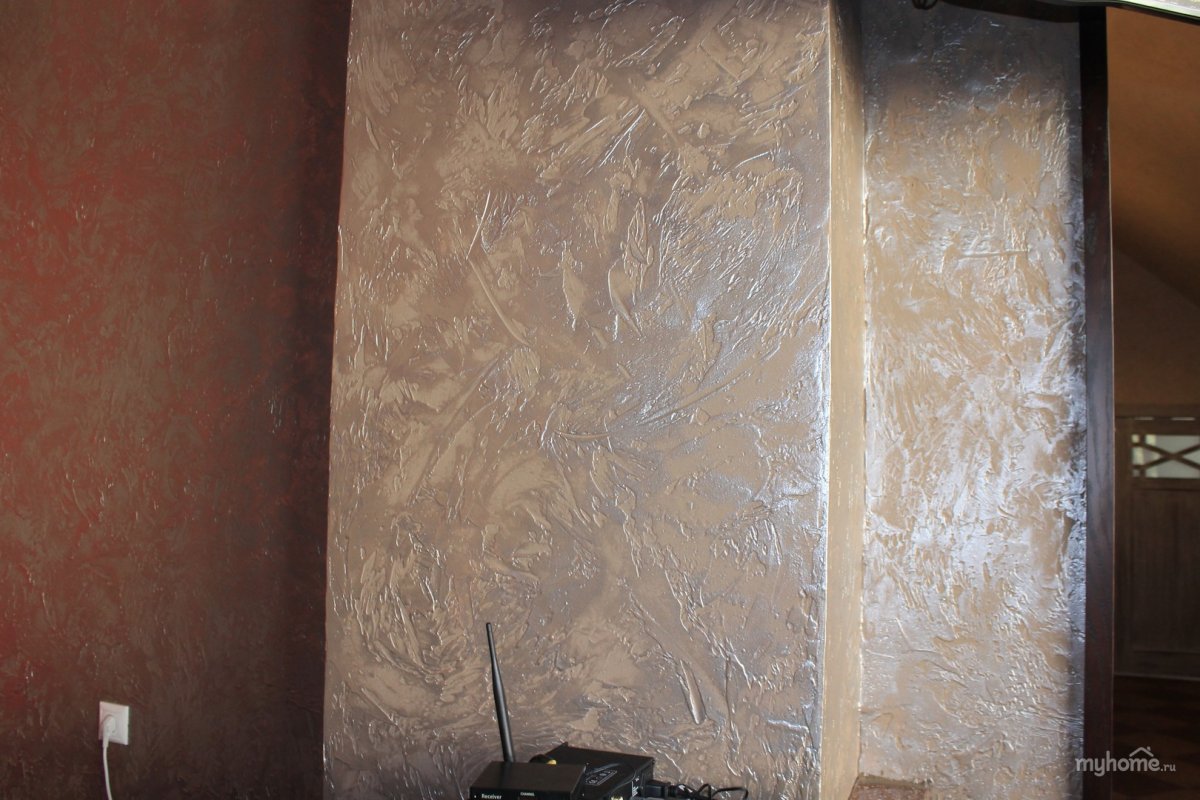 Декоративная шпаклевка под покраску