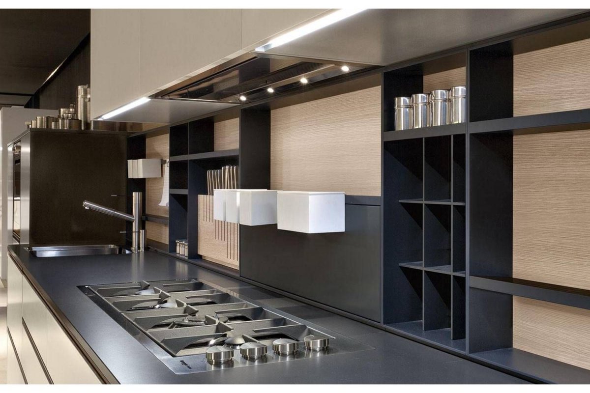 Потайной фартук на кухне